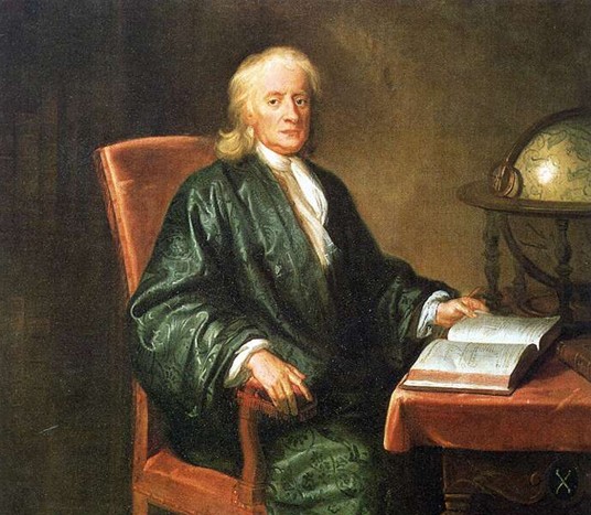 牛顿肖像