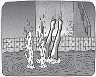明星跳水